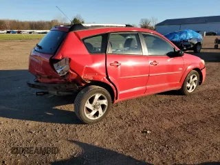 2004 Pontiac Vibe with VIN 5Y2SL62834Z443637, listed as a Copart auction lot 80664474 with 277,022 mi miles and Salvage Title. Bid and sale history available at carsss.com. Image 3.