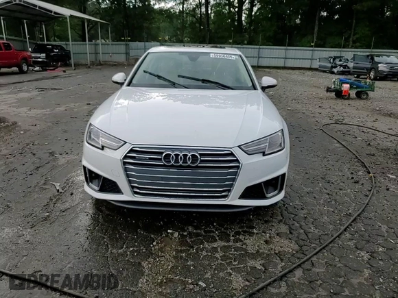 2019 Audi A4 Premium with VIN WAUDNAF43KN013847, listed as a Copart auction lot 59956405 with 54,786 mi miles and Salvage title. Bid and sale history available at DreamBid. Image 13.