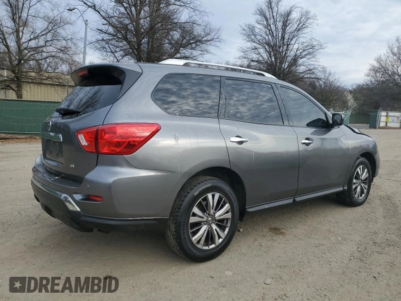 2018 Nissan Pathfinder SL with VIN 5N1DR2MN4JC635310, listed as a Copart auction lot 50546205 with 103,218 mi miles and Salvage Title. Bid and sale history available at carsss.com. Image 3.