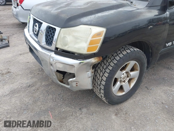 2006 Nissan Titan SE with VIN 1N6BA06A86N570617, listed as a IAAI auction lot 41613217 with 211,095 mi miles and . Bid and sale history available at DreamBid. Image 6.