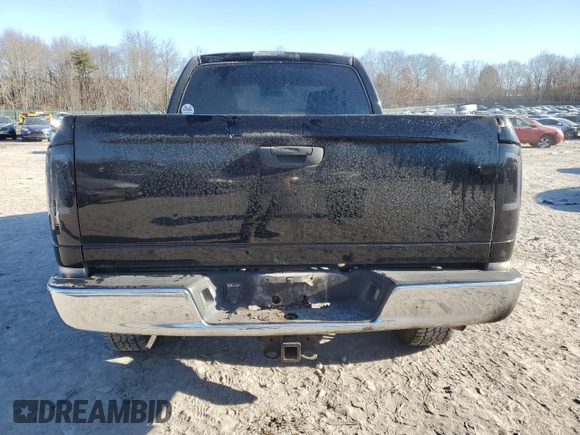 2005 Dodge Ram 2500 SLT with VIN 3D7KS28C95G760756, listed as a Copart auction lot 82155214 with 242,175 mi miles and Salvage Title. Bid and sale history available at carsss.com. Image 6.