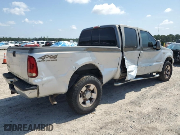 2001 Ford F-250 XL with VIN 1FTNW21F81EC72433, listed as a Copart auction lot 55520905 with 387,113 mi miles and Salvage title. Bid and sale history available at DreamBid. Image 3.