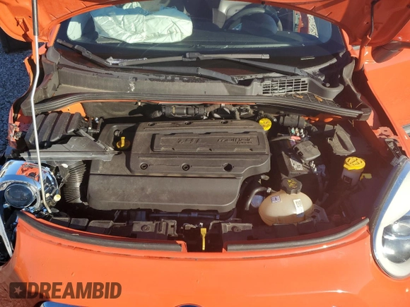 2016 FIAT 500X Pop z VIN ZFBCFXAW0GP334838, wystawiony jako Copart lot #86771474 z przebiegiem 66 426 mil mil oraz Szkoda całkowita • Salvage title. Historia ofert i sprzedaży dostępna na DreamBid. Obrazek 12.