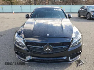 2017 Mercedes-Benz C 63 S AMG with VIN WDDWJ8HB9HF482199, listed as a Copart auction lot 80140554 with 36,010 mi miles and Salvage Title. Bid and sale history available at carsss.com. Image 5.