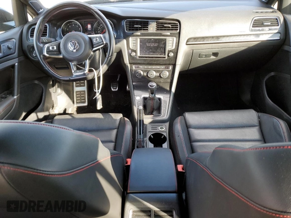 2016 Volkswagen Golf GTI SE w/Performance Pkg with VIN 3VW547AU7GM049754, listed as a Copart auction lot 47627794 with 55,337 mi miles. Bid and sale history available at carsss.com. Image 8.