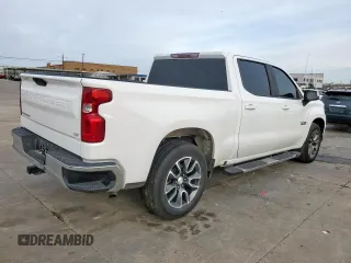 2020 Chevrolet Silverado 1500 LT with VIN 3GCPWCED8LG265694, listed as a Copart auction lot 48019665 with 0 mi miles and Salvage Title. Bid and sale history available at carsss.com. Image 3.