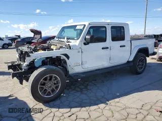 2022 Jeep Gladiator High Altitude z VIN 1C6HJTFG4NL135601, wystawiony jako Copart lot #47120955 z przebiegiem 41 132 mil mil oraz Szkoda całkowita • Salvage title. Historia ofert i sprzedaży dostępna na DreamBid. Obrazek 1.