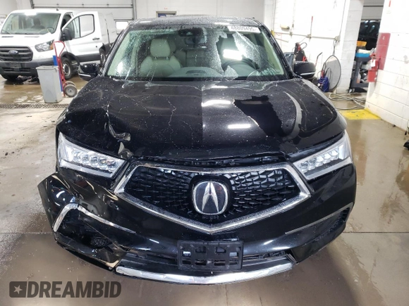 2020 Acura MDX Technology with VIN 5J8YD4H58LL009600, listed as a Copart auction lot 48809495 with 53,734 mi miles and Salvage title. Bid and sale history available at DreamBid. Image 5.