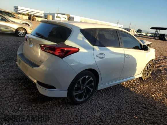 2016 Scion iM with VIN JTNKARJEXGJ503362, listed as a Copart auction lot 53494635 with 123,342 mi miles and Salvage Title. Bid and sale history available at carsss.com. Image 3.