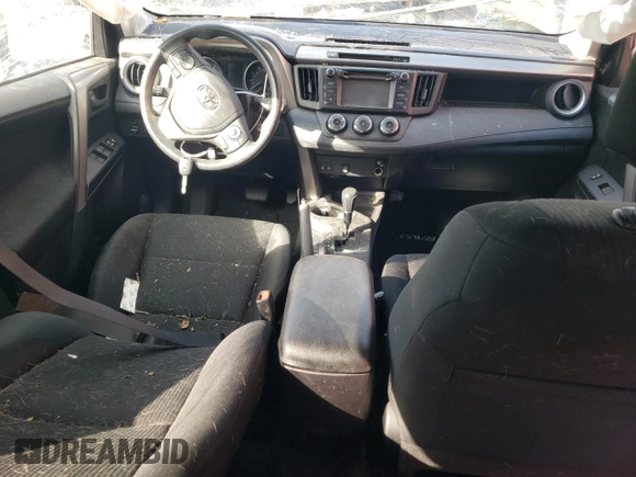 2018 Toyota RAV4 LE with VIN 2T3ZFREV8JW450863, listed as a Copart auction lot 47941585 with 16,786 mi miles and Salvage Title. Bid and sale history available at carsss.com. Image 8.