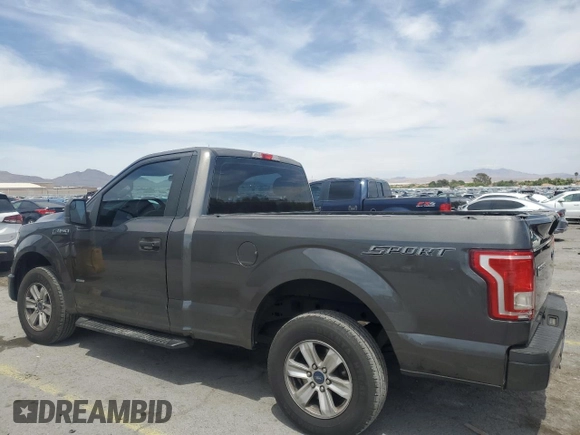 2017 Ford F-150 XL z VIN 1FTMF1CP5HKE20321, wystawiony jako Copart lot #57850035 z przebiegiem 179 640 mil mil oraz Szkoda całkowita • Salvage title. Historia ofert i sprzedaży dostępna na DreamBid. Obrazek 2.