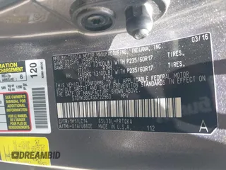 2016 Toyota Sienna XLE with VIN 5TDYK3DCXGS722960, listed as a IAAI auction lot 42153794 with 147,331 mi miles. Bid and sale history available at carsss.com. Image 9.
