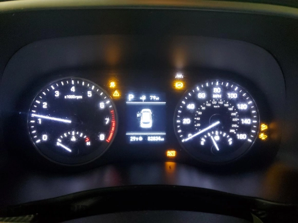 2019 Hyundai Tucson Value z VIN KM8J3CA46KU852990, wystawiony jako Copart lot #89278975 z przebiegiem 82 834 mil mil oraz Szkoda całkowita • Salvage title. Historia ofert i sprzedaży dostępna na DreamBid. Obrazek 9.