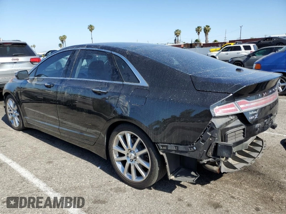 2014 Lincoln MKZ z VIN 3LN6L2GK0ER800286, wystawiony jako Copart lot #57644645 z przebiegiem 130 880 mil mil oraz Szkoda całkowita • Salvage title. Historia ofert i sprzedaży dostępna na DreamBid. Obrazek 2.