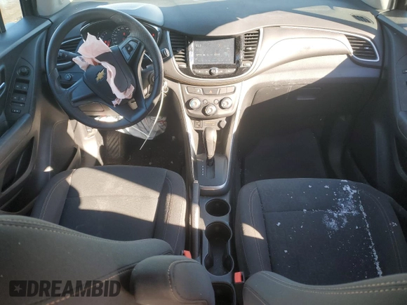 2017 Chevrolet Trax LS with VIN KL7CJNSB4HB128650, listed as a Copart auction lot 46163455 with 61,652 mi miles and Salvage Title. Bid and sale history available at carsss.com. Image 8.