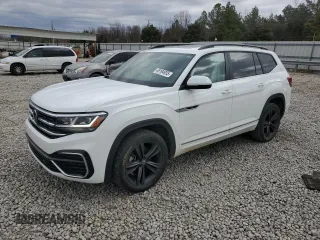 2021 Volkswagen Atlas SE with VIN 1V2RR2CA7MC594764, listed as a Copart auction lot 48194935 with 88,122 mi miles and Salvage title. Bid and sale history available at DreamBid. Image 1.