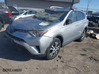 2017 Toyota RAV4 LE with VIN 2T3BFREV4HW631888, listed as a IAAI auction lot 41984721 with 41,215 mi miles. Bid and sale history available at carsss.com. Image 2.