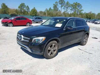 2016 Mercedes-Benz GLC with VIN WDC0G4JB6GF008107, listed as a IAAI auction lot 41666678 with 61,047 mi miles. Bid and sale history available at carsss.com. Image 2.