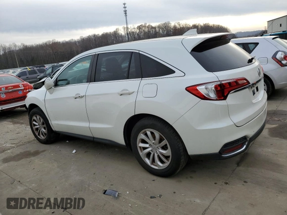 2017 Acura RDX Technology with VIN 5J8TB4H56HL035071, listed as a Copart auction lot 76255524 with 110,861 mi miles and Non repairable. Bid and sale history available at DreamBid. Image 2.