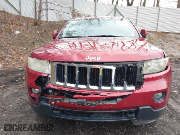 2012 Jeep Grand Cherokee Laredo with VIN 1C4RJFAG7CC123669, listed as a IAAI auction lot 42001472 with 164,806 mi miles. Bid and sale history available at carsss.com. Image 12.