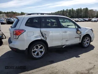 2018 Subaru Forester Touring z VIN JF2SJAWC6JH573079, wystawiony jako Copart lot #54145785 z przebiegiem 74 208 mil mil oraz Szkoda całkowita • Salvage title. Historia ofert i sprzedaży dostępna na DreamBid. Obrazek 3.