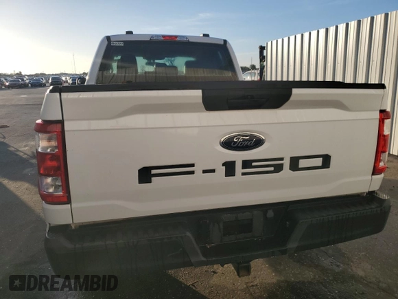 2022 Ford F-150 XL with VIN 1FTEX1CB2NKE64553, listed as a Copart auction lot 62641825 with 37,988 mi miles and Clean title. Bid and sale history available at DreamBid. Image 6.