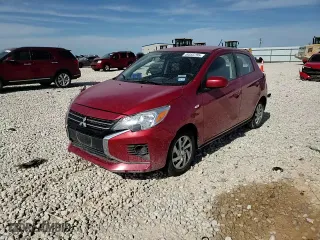 2021 Mitsubishi Mirage ES with VIN ML32AUHJ8MH007878, listed as a Copart auction lot 49356785 with 103,550 mi miles and Salvage Title. Bid and sale history available at carsss.com. Image 10.