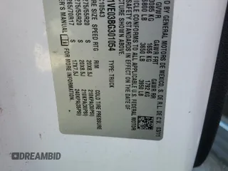 2011 GMC Sierra 1500 SLE z VIN 3GTP1VE03BG301054, wystawiony jako Copart lot #83071224 z przebiegiem Nie podano mil oraz Szkoda całkowita • Salvage title. Historia ofert i sprzedaży dostępna na DreamBid. Obrazek 12.