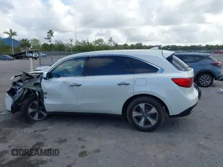2016 Acura MDX with VIN 5FRYD3H24GB004738, listed as a IAAI auction lot 41571742 with 50,007 mi miles. Bid and sale history available at carsss.com. Image 15.