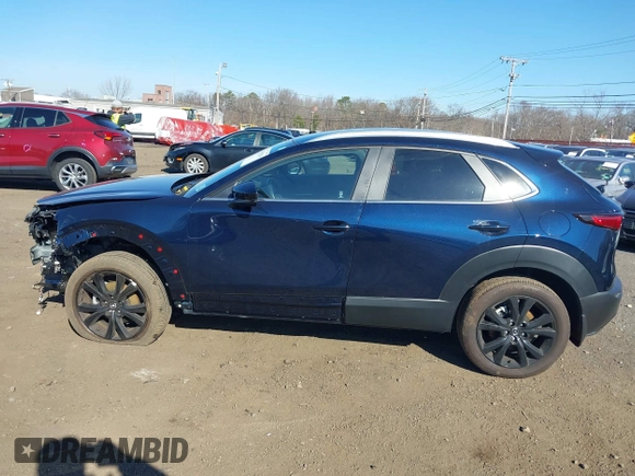 2024 Mazda CX-30 2.5 S Select Sport with VIN 3MVDMBBM3RM613417, listed as a IAAI auction lot 41768210 with 2,374 mi miles. Bid and sale history available at carsss.com. Image 14.