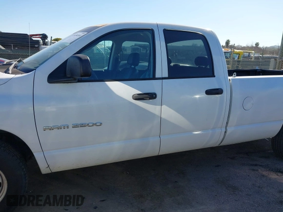 2004 Dodge Ram 2500 SLT with VIN 3D7KA28604G133004, listed as a IAAI auction lot 41654514 with 57,453 mi miles. Bid and sale history available at carsss.com. Image 14.