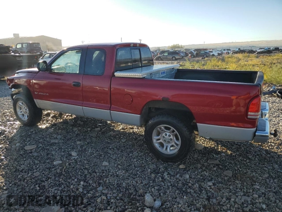 1998 Dodge Dakota SLT with VIN 1B7GG22Y6WS584989, listed as a Copart auction lot 77398674 with 171,923 mi miles and Salvage Title. Bid and sale history available at carsss.com. Image 2.