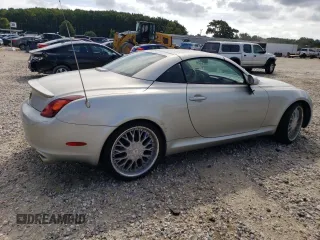 2002 Lexus SC with VIN JTHFN48Y620032272, listed as a Copart auction lot 69202284 with Not Provided miles and Clean Title. Bid and sale history available at carsss.com. Image 3.