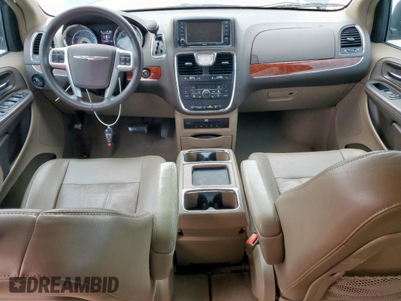 2013 Chrysler Town & Country Touring L with VIN 2C4RC1CG4DR734357, listed as a Copart auction lot 53528215 with 146,680 mi miles and Salvage Title. Bid and sale history available at DreamBid. Image 8.