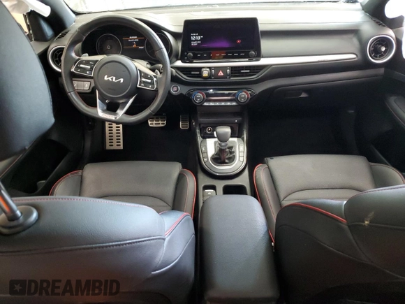2024 Kia Forte GT with VIN 3KPF44AC5RE720056, listed as a Copart auction lot 50938935 with 44,705 mi miles and Salvage Title. Bid and sale history available at carsss.com. Image 8.