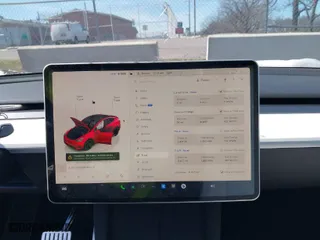2024 Tesla Model Y Performance with VIN 7SAYGDEF1RA322163, listed as a IAAI auction lot 41632362 with 6,437 mi miles. Bid and sale history available at carsss.com. Image 17.