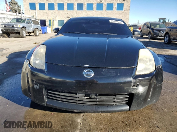 2004 Nissan 350Z Touring with VIN JN1AZ34D34T162172, listed as a Copart auction lot 83584664 with 146,780 mi miles and Salvage Title. Bid and sale history available at carsss.com. Image 5.