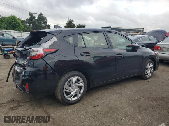 2024 Subaru Impreza with VIN JF1GUABC8R8348021, listed as a Copart auction lot 53813574 with 864 mi miles and Salvage Title. Bid and sale history available at carsss.com. Image 3.