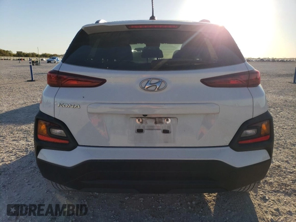 2019 Hyundai Kona SEL with VIN KM8K22AA5KU321920, listed as a Copart auction lot 81892674 with 58,263 mi miles and Salvage Title. Bid and sale history available at DreamBid. Image 6.