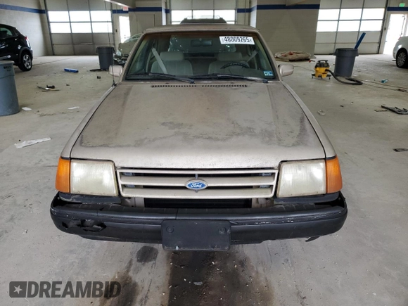 1990 Ford Escort z VIN 1FAPP9198LW113794, wystawiony jako Copart lot #48009265 z przebiegiem 67 809 mil mil oraz Czysty tytuł • Clean title. Historia ofert i sprzedaży dostępna na DreamBid. Obrazek 5.