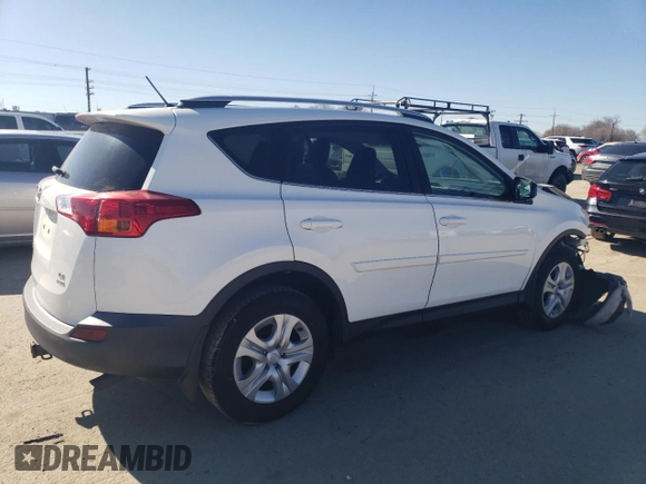 2015 Toyota RAV4 LE with VIN 2T3BFREV6FW234535, listed as a Copart auction lot 46802275 with 119,270 mi miles and Salvage Title. Bid and sale history available at carsss.com. Image 3.