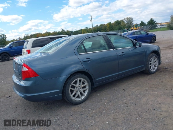 2012 Ford Fusion SEL with VIN 3FAHP0JG6CR135858, listed as a IAAI auction lot 40562774 with 16,912 mi miles. Bid and sale history available at carsss.com. Image 4.