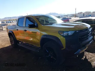 2023 Chevrolet Colorado 4WD Trail Boss with VIN 1GCPTEEK9P1148584, listed as a IAAI auction lot 41487552 with 19,468 mi miles. Bid and sale history available at carsss.com. Image 1.