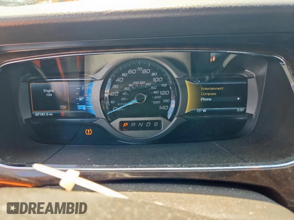 2015 Ford Taurus Limited with VIN 1FAHP2F89FG108744, listed as a Copart auction lot 59976365 with 67,181 mi miles and Salvage title. Bid and sale history available at DreamBid. Image 9.