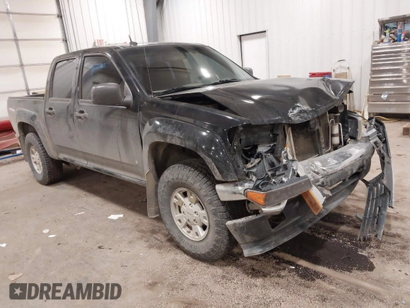 2008 GMC Canyon SLE1 with VIN 1GTDT33E288206757, listed as a IAAI auction lot 41413363 with 186,867 mi miles. Bid and sale history available at carsss.com. Image 1.