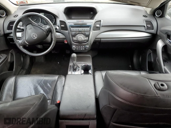2014 Acura RDX Tech Pkg with VIN 5J8TB3H50EL012388, listed as a Copart auction lot 57710394 with 0 mi miles and Salvage Title. Bid and sale history available at carsss.com. Image 8.
