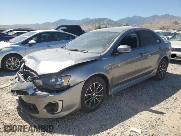 2017 Mitsubishi Lancer ES with VIN JA32U2FU2HU001172, listed as a Copart auction lot 69056794 with 124,450 mi miles and Salvage Title. Bid and sale history available at carsss.com. Image 1.