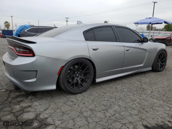 2018 Dodge Charger R/T Scat Pack with VIN 2C3CDXGJ3JH113824, listed as a Copart auction lot 45510305 with 62,717 mi miles and Salvage Title. Bid and sale history available at carsss.com. Image 3.