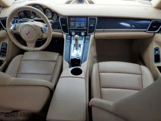 2015 Porsche Panamera 4 with VIN WP0AA2A7XFL001351, listed as a Copart auction lot 71398614 with 51,125 mi miles and Salvage Title. Bid and sale history available at carsss.com. Image 8.