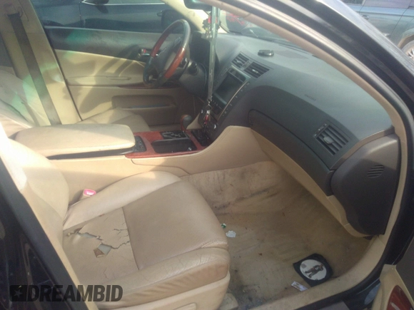 2007 Lexus GS 350 with VIN JTHBE96S970028301, listed as a IAAI auction lot 36024412 with 200,792 mi miles and . Bid and sale history available at DreamBid. Image 5.